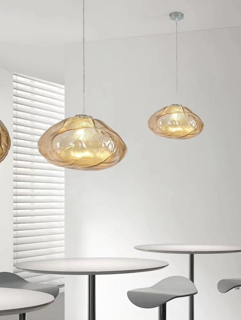 Nordic Cloud Glass Pendant Light