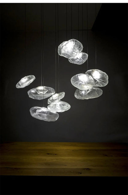 Nordic Cloud Glass Pendant Light