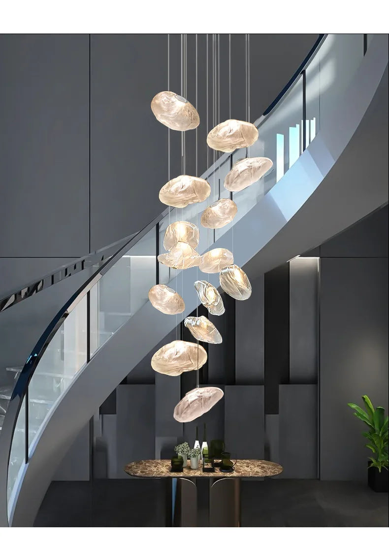 Nordic Cloud Glass Pendant Light