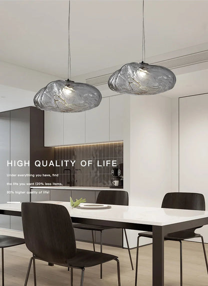 Nordic Cloud Glass Pendant Light