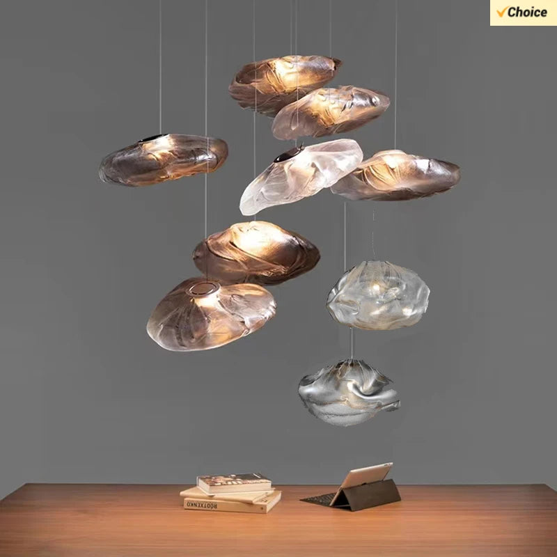 Nordic Cloud Glass Pendant Light