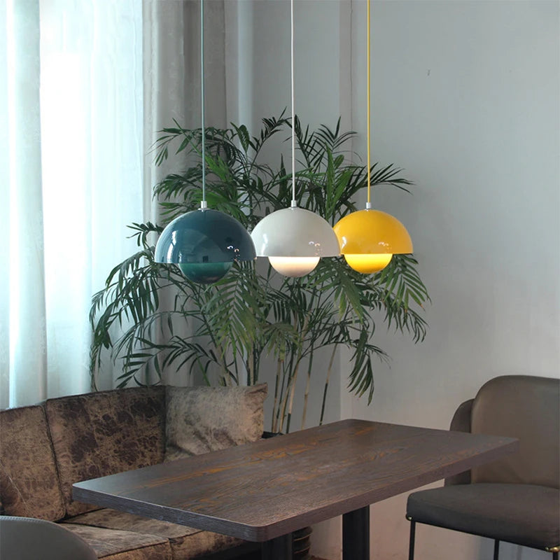 Nordic Colourful LED Pendant Light