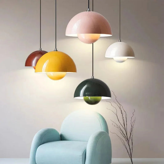 Nordic Colourful LED Pendant Light