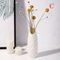 Nordic Donut Shape Plastic Vase