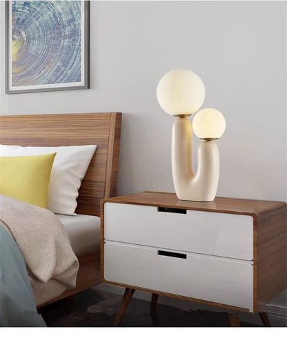 Nordic Double Head Bedside Lamp