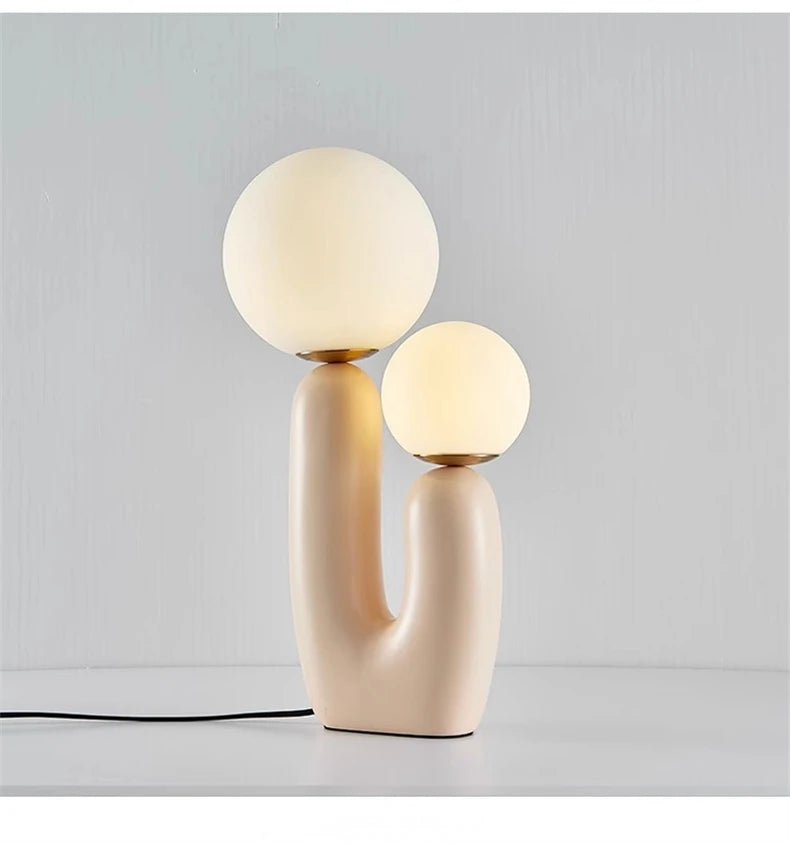 Nordic Double Head Bedside Lamp