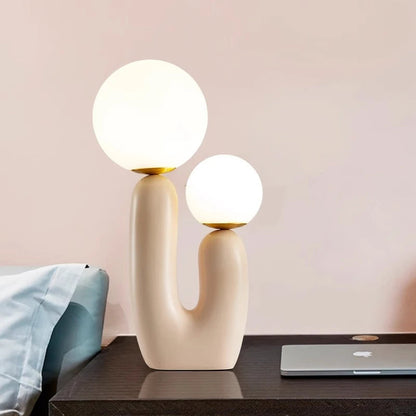 Nordic Double Head Bedside Lamp