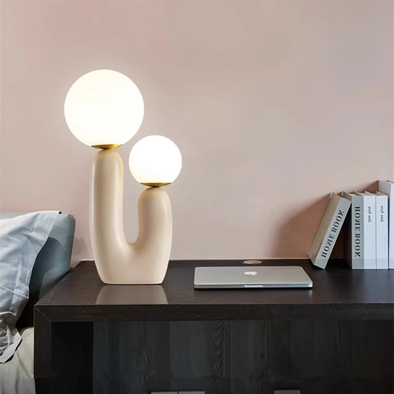 Nordic Double Head Bedside Lamp