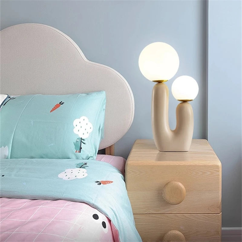 Nordic Double Head Bedside Lamp