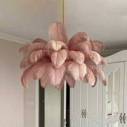 Nordic Feather Chandelier - Adjustable