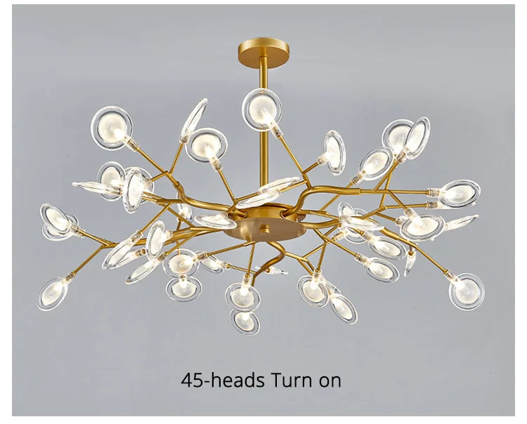 Nordic Firefly LED Chandelier Lamp