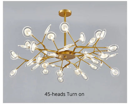 Nordic Firefly LED Chandelier Lamp