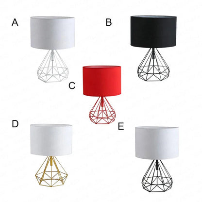 Nordic Geometric Table Lamp - Gold