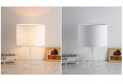 Nordic Geometric Table Lamp - Gold