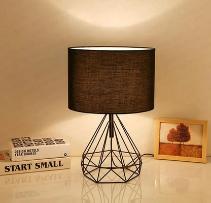 Nordic Geometric Table Lamp - Gold