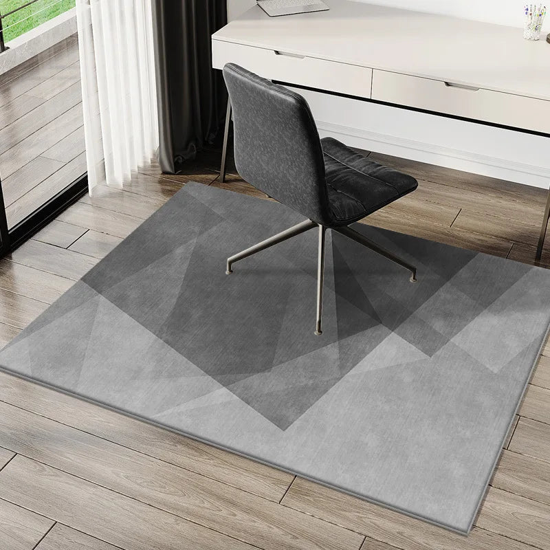 Nordic Geometric Velvet Carpet Mat