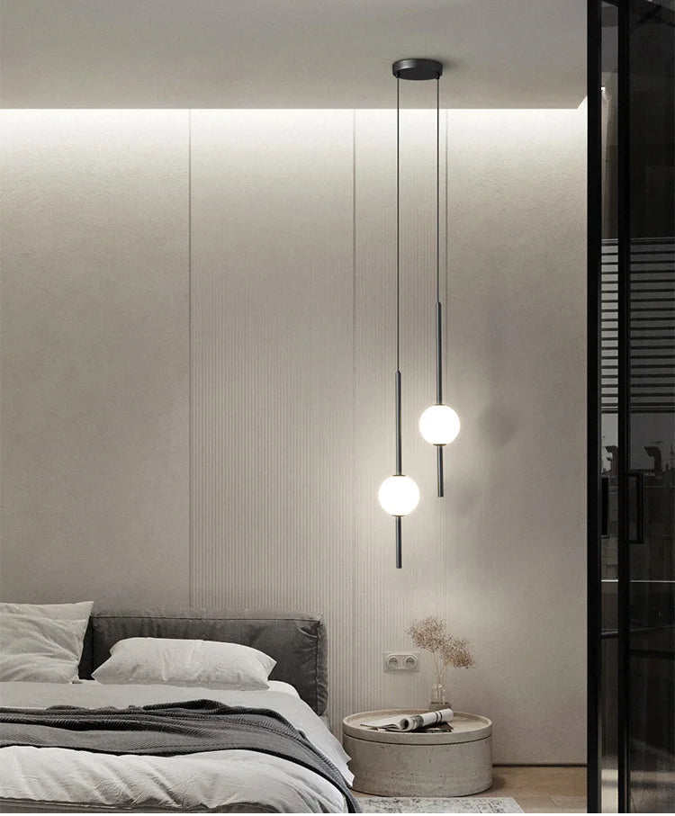 Nordic Glass Ball Pendant Light