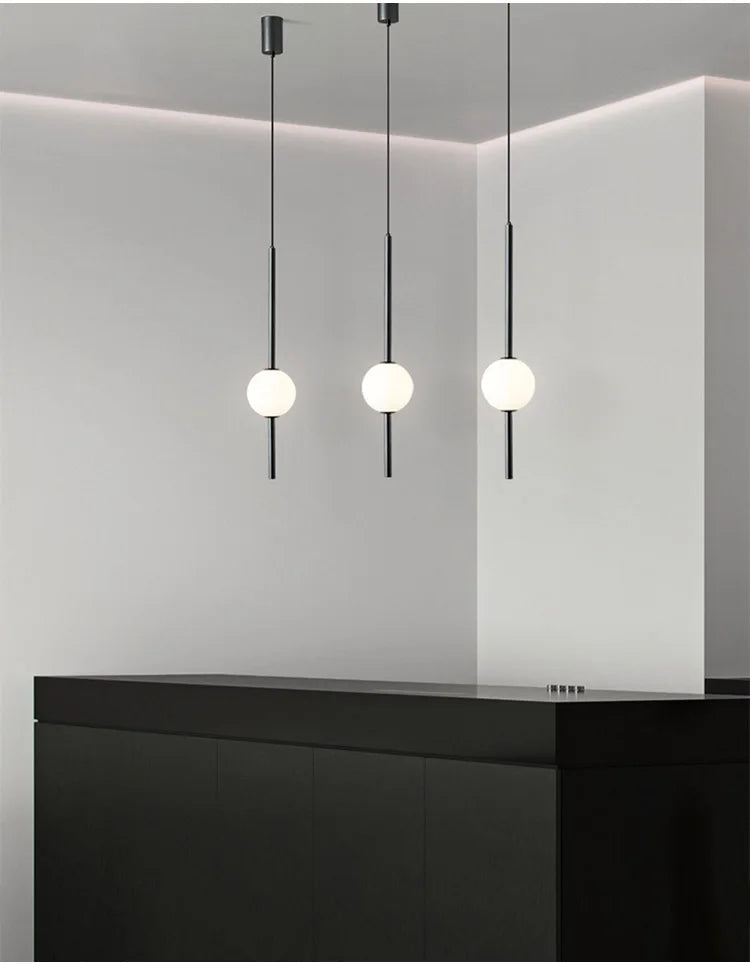 Nordic Glass Ball Pendant Light