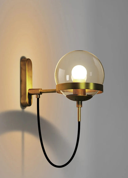 Nordic Glass Ball Wall Lamp