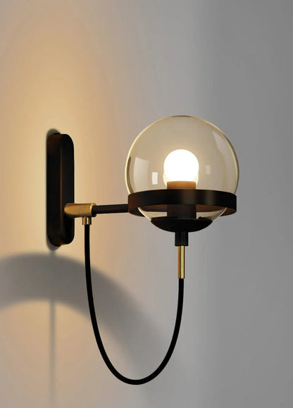 Nordic Glass Ball Wall Lamp