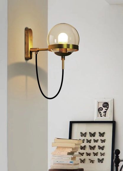 Nordic Glass Ball Wall Lamp