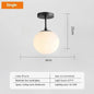 Nordic Glass LED Ceiling Light