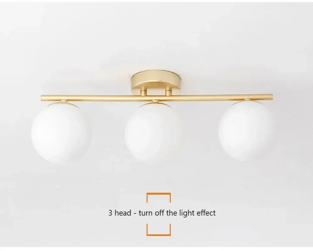 Nordic Glass LED Ceiling Light