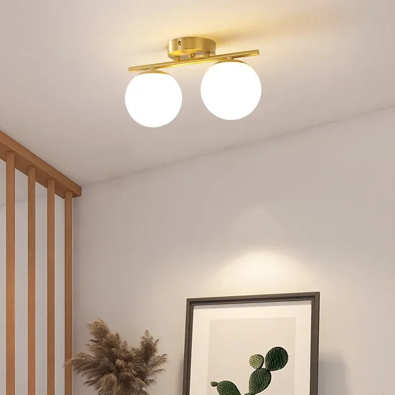 Nordic Glass LED Ceiling Light