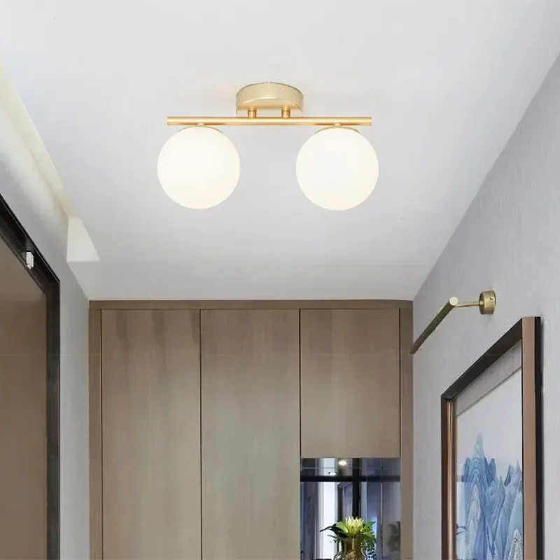 Nordic Glass LED Ceiling Light