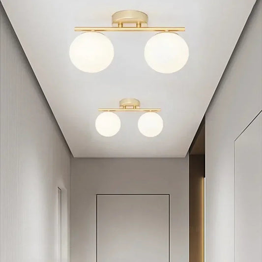 Nordic Glass LED Ceiling Light