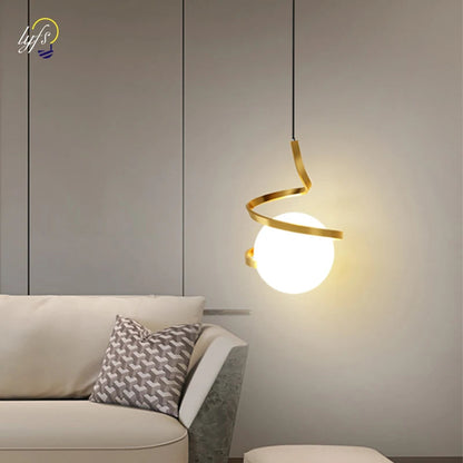 Nordic Glass LED Pendant Light