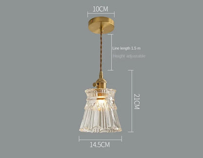 Nordic Glass Pendant Light Chandelier