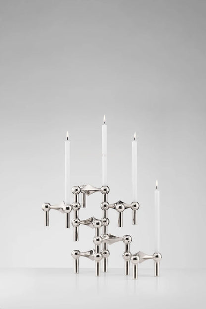 Nordic Gold Metal Candle Holder