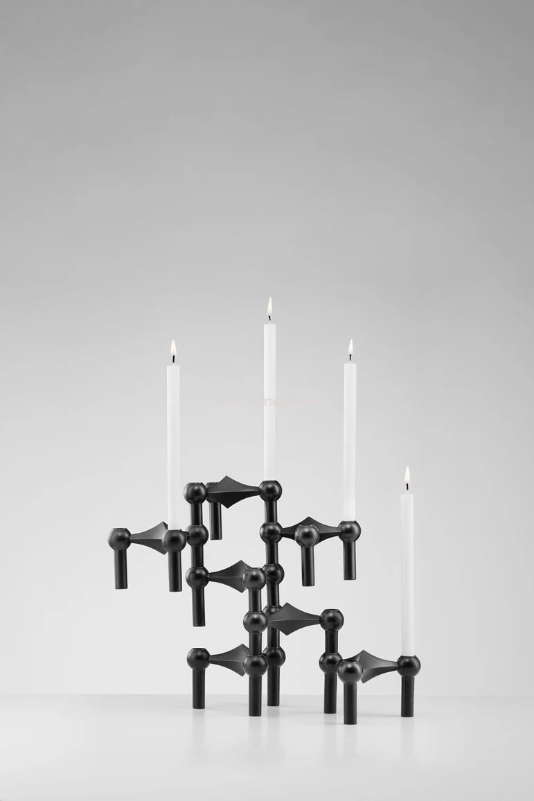 Nordic Gold Metal Candle Holder