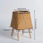 Nordic Hand Woven Rattan Planter