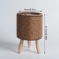 Nordic Hand Woven Rattan Planter