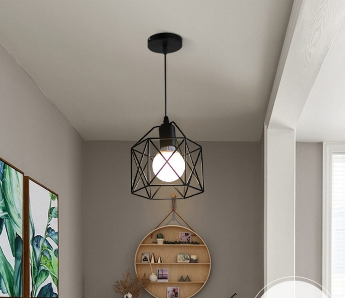 Nordic Iron Chandelier for Modern Spaces