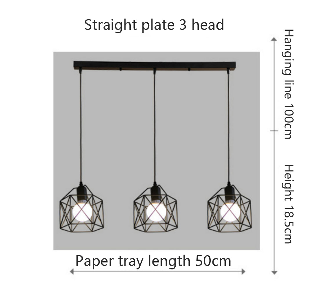 Nordic Iron Chandelier for Modern Spaces