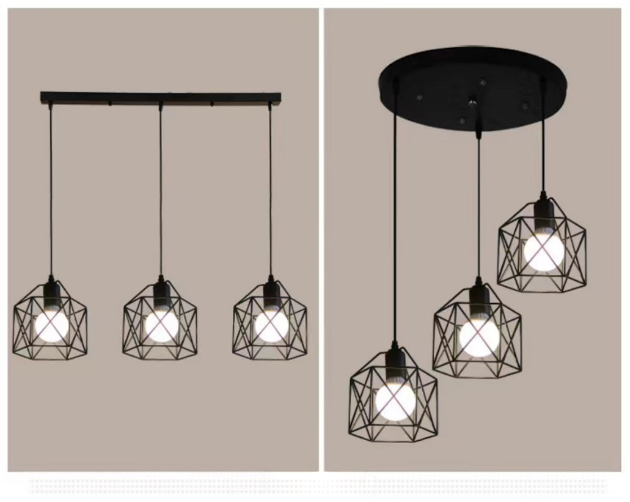 Nordic Iron Chandelier for Modern Spaces