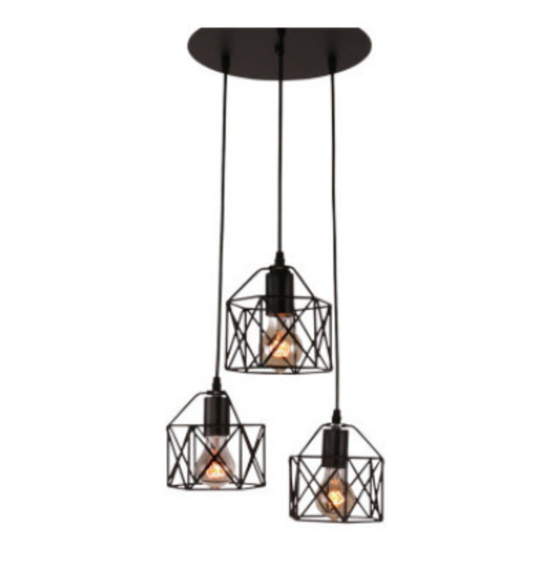 Nordic Iron Chandelier for Modern Spaces