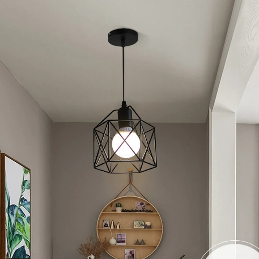 Nordic Iron Chandelier for Modern Spaces