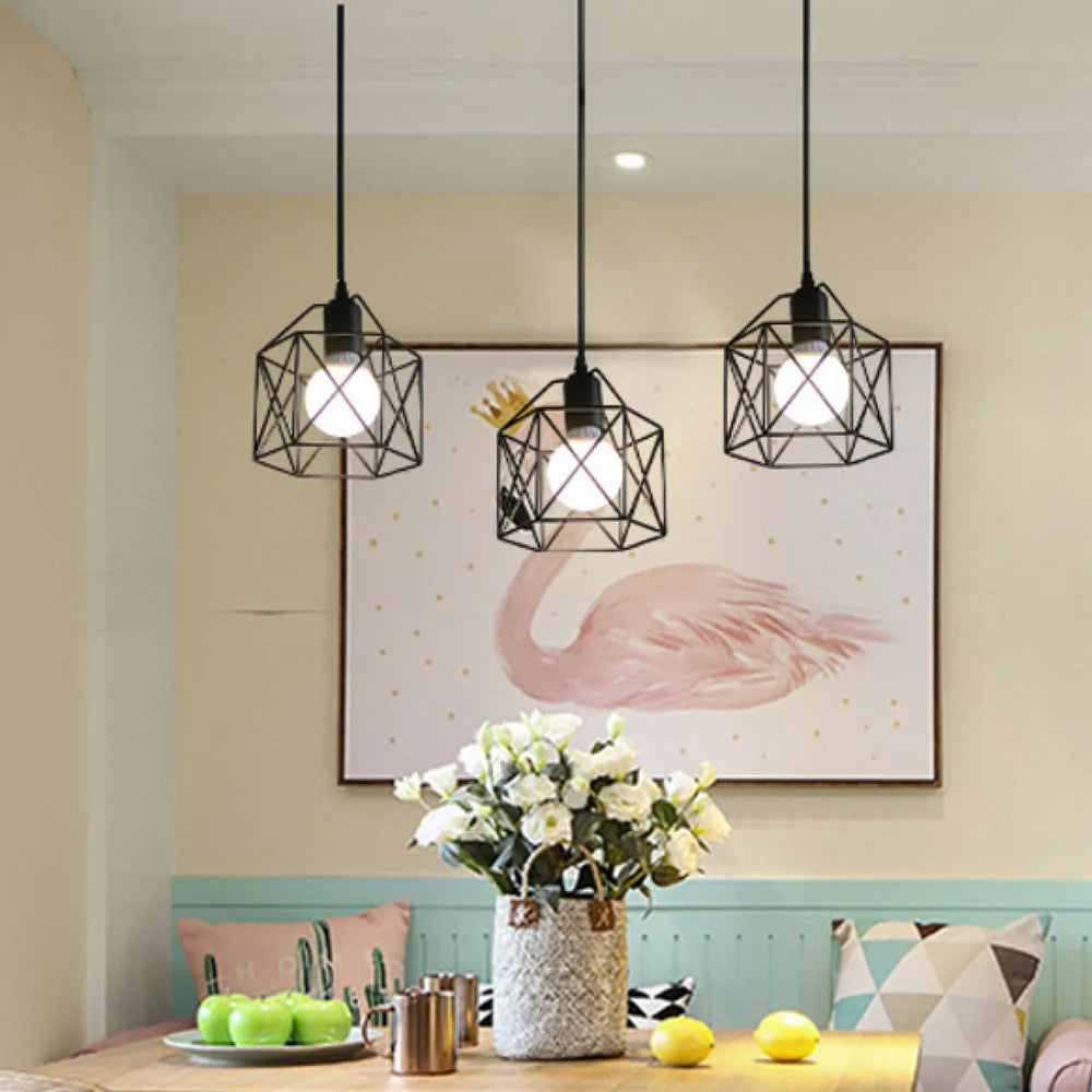 Nordic Iron Chandelier for Modern Spaces