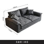 Nordic L-shaped Fabric Corner Sofa