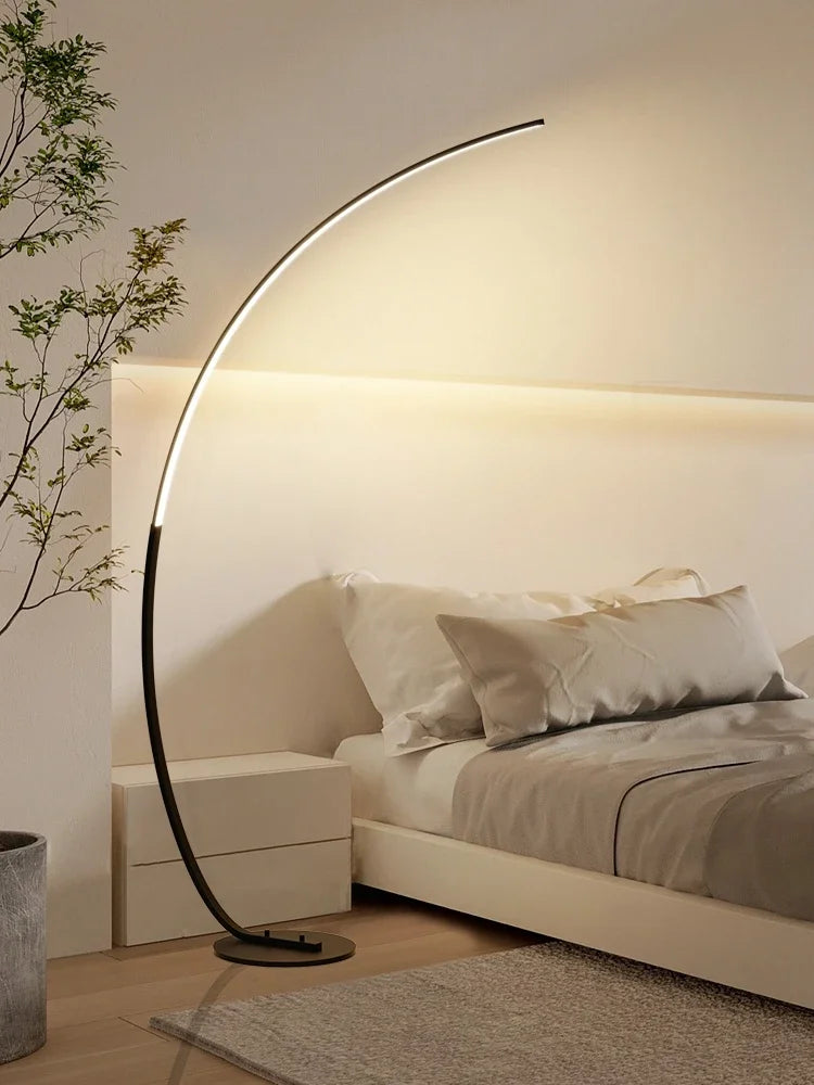 Nordic LED Arc Floor Lamp