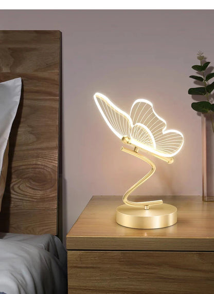 Nordic LED Butterfly Table Lamp