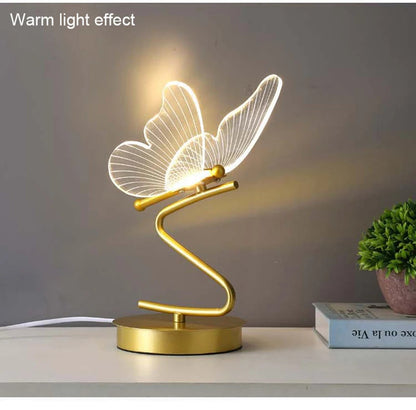 Nordic LED Butterfly Table Lamp