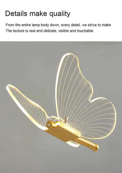 Nordic LED Butterfly Table Lamp