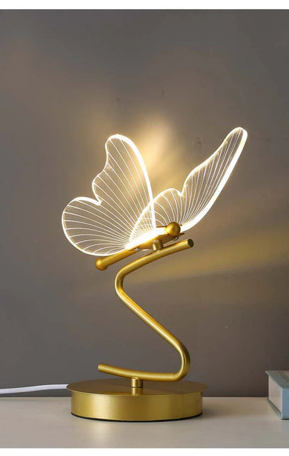 Nordic LED Butterfly Table Lamp