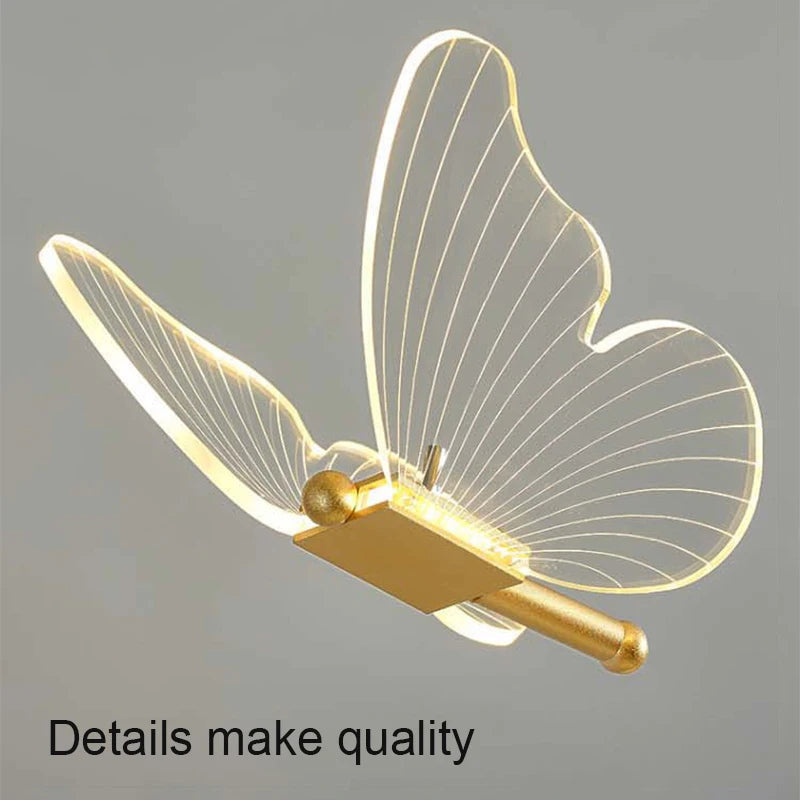 Nordic LED Butterfly Table Lamp