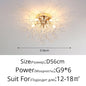 Nordic LED Crystal Chandelier - Gold/Silver